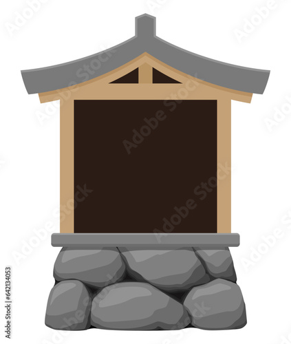 祠のイラスト_扉無_新しい