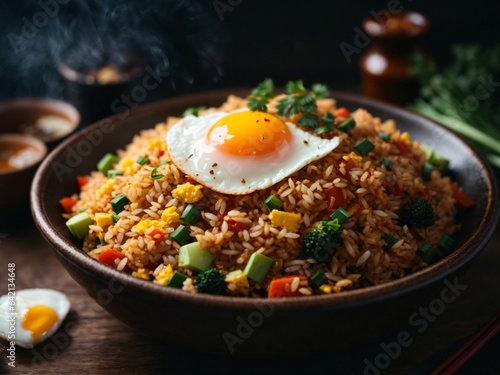 fried rice with vegetables