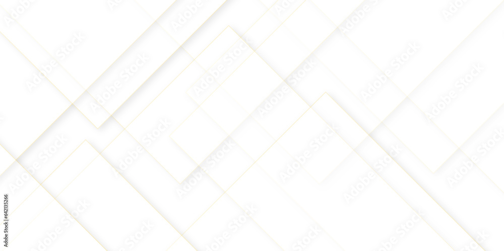 abstract white background with smooth lines,abstract white paper cut banner. Geometric layered curve line white background, modern white wavy background.	 - obrazy, fototapety, plakaty 