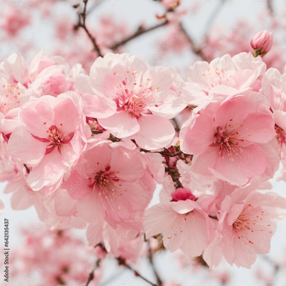 Obraz premium pink sakura blossom 