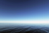 Endless sea or blue ocean illustration