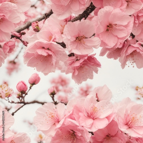 pink sakura blossom 