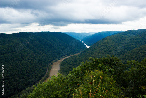 New River Between the Mountains 2