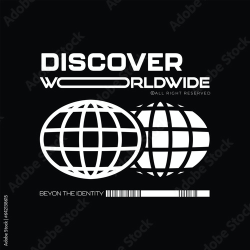 Street wear design inspiration. Retro futuristic design for apparel, clothing, and poster