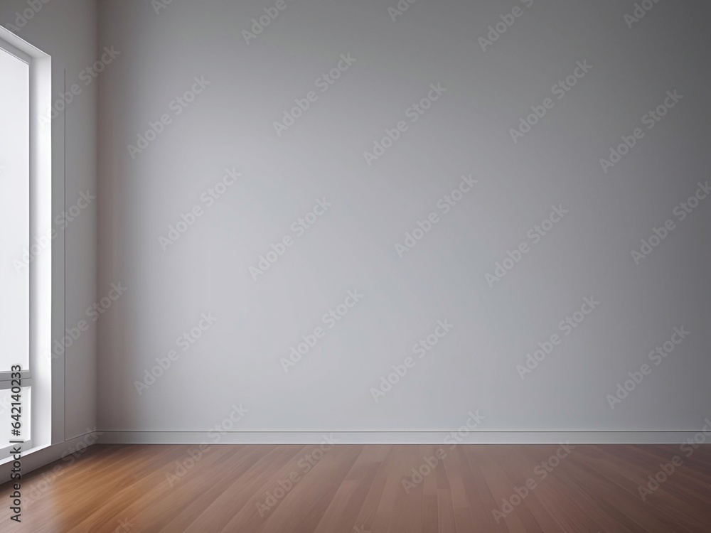 Empty room, empty wall, white room, black room, red room, pastel room, blue room, yellow room, green room, purple room, luxury room, beautiful wall wooden floor daylight generative ai illustration art