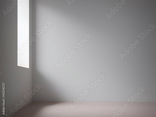 Empty room  empty wall  white room  black room  red room  pastel room  blue room  yellow room  green room  purple room  luxury room  beautiful wall wooden floor daylight generative ai illustration art