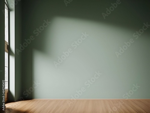 Empty room  empty wall  white room  black room  red room  pastel room  blue room  yellow room  green room  purple room  luxury room  beautiful wall wooden floor daylight generative ai illustration art