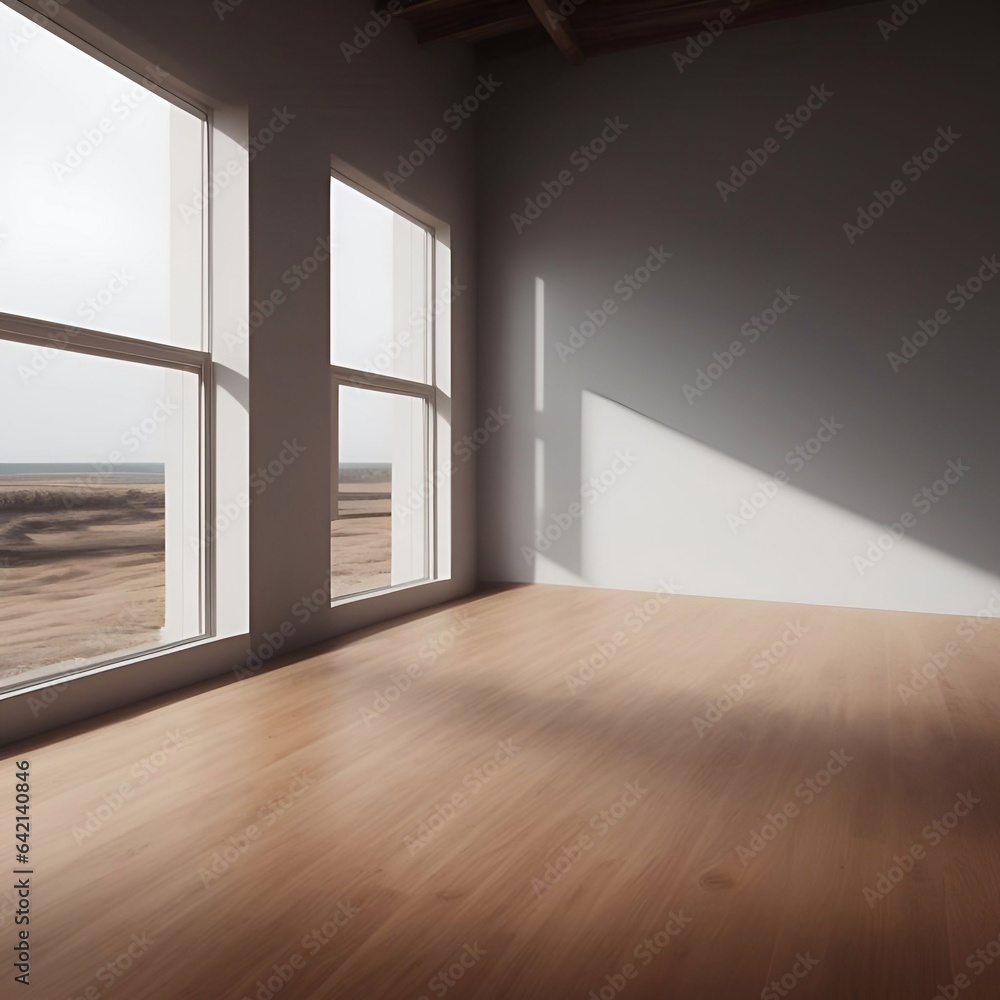 Empty room, empty wall, white room, black room, red room, pastel room, blue room, yellow room, green room, purple room, luxury room, beautiful wall wooden floor daylight generative ai illustration art Empty room, empty wall, white room, black room, red room, pastel room, blue room, yellow room, green room, purple room, luxury room, beautiful wall wooden floor daylight generative ai illustration art