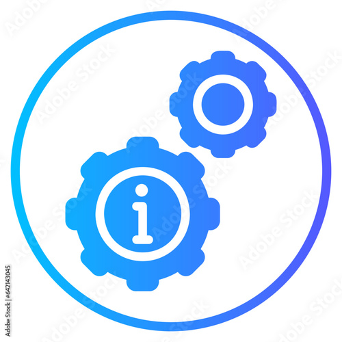 development gradient icon