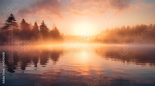 Frühmorgendliche Magie: Der Sonnenaufgang im Nebel © Joseph Maniquet