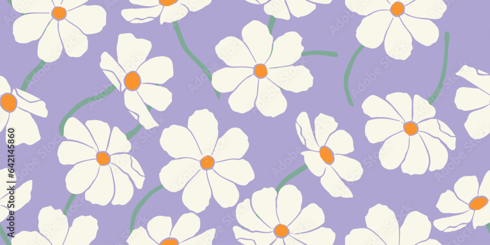 Exotic hand drawn flowers, seamless patterns with floral for fabric, textiles, clothing, wrapping paper, cover, banner, interior decor, abstract backgrounds. vector illustration. Exotic hand drawn flowers, seamless patterns with floral for fabric, textiles, clothing, wrapping paper, cover, banner, interior decor, abstract backgrounds. vector illustration.