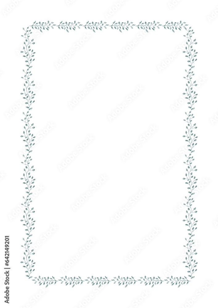 minimalist floral frame border minimalist floral frame border