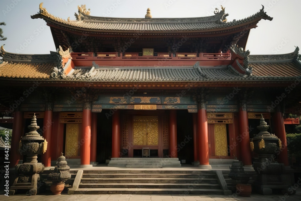 Fototapeta premium chinese temple architecture