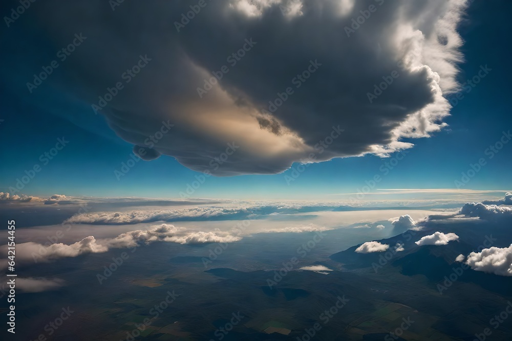 clouds in the sky Generated Ai clouds in the sky Generated Ai