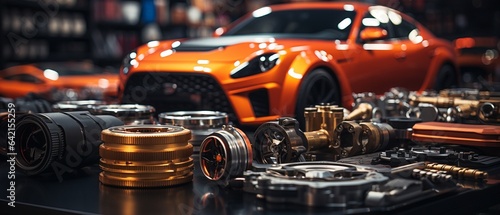 Automotive Centre Composition.