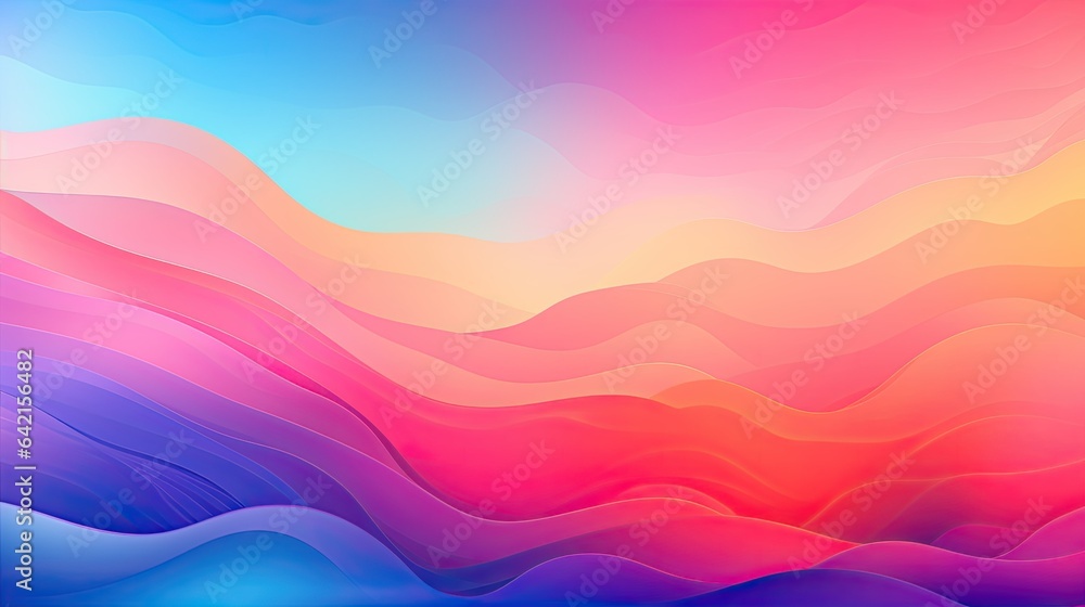Colorful abstract gradient background, curvy lines, wavy Colorful abstract gradient background, curvy lines, wavy