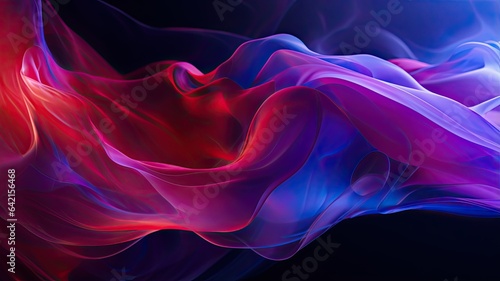 Blue, red, and purple abstract fluid wallpaper, background