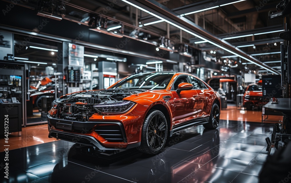 auto repair shop, a vehicle maintenance facility. auto repair shop, a vehicle maintenance facility.