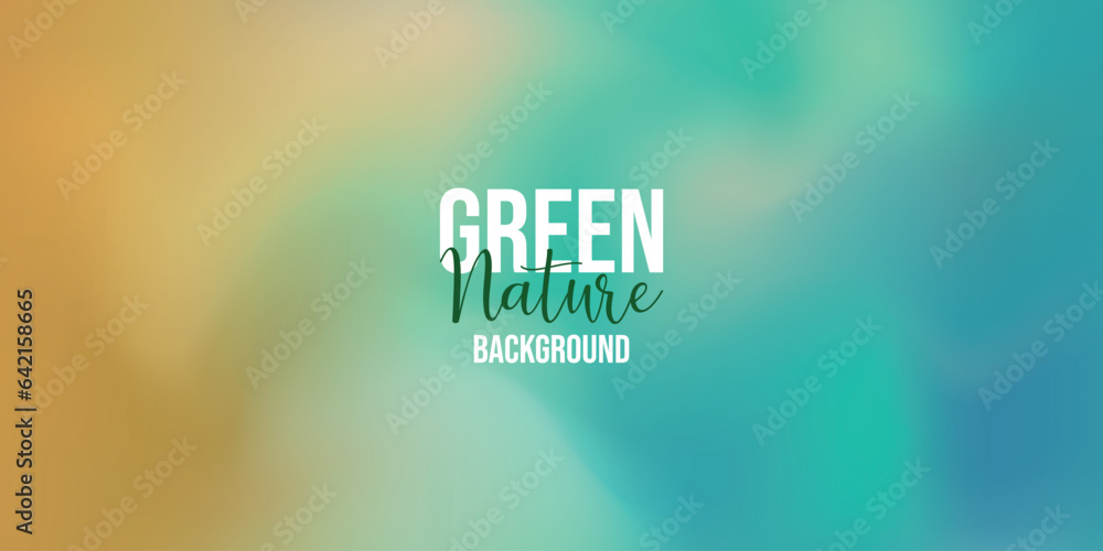 Yellow and green liquid blurred gradient watercolor abstract background for spring banner design Yellow and green liquid blurred gradient watercolor abstract background for spring banner design