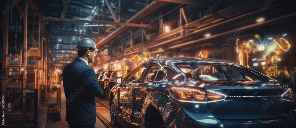 factory, background, production, construction, futuristic, artificial, automated, robot, structure, manufacture. background image is engineer check production construction via automated robotics. factory, background, production, construction, futuristic, artificial, automated, robot, structure, manufacture. background image is engineer check production construction via automated robotics.