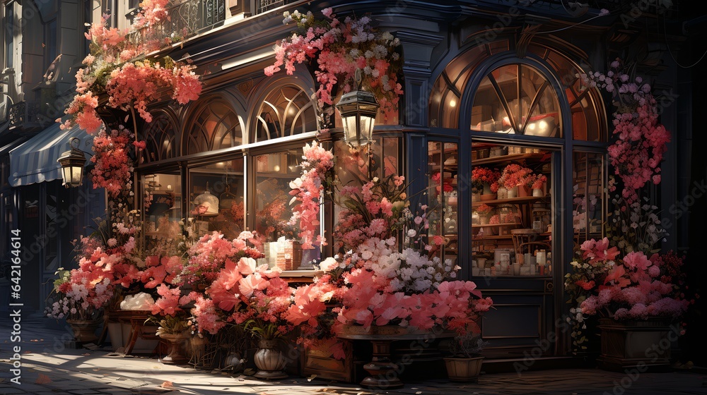 Flower store, generative ai