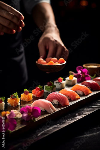 Sztuka sushi: jak szef kuchni tworzy pyszne i zdrowe dania z ryżu i ryb