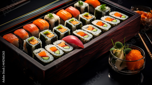 Sushi w drewnianej skrzynce: jak podać sushi w tradycyjnym stylu japońskim
