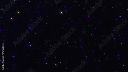 Twinkling Stars Motion Background