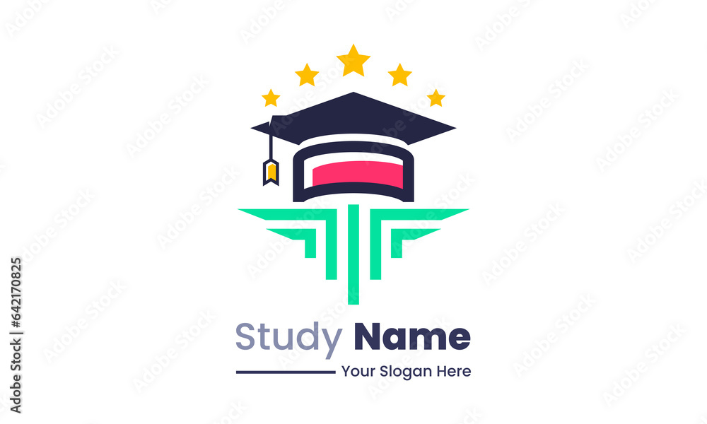 Fototapeta premium Education Logo