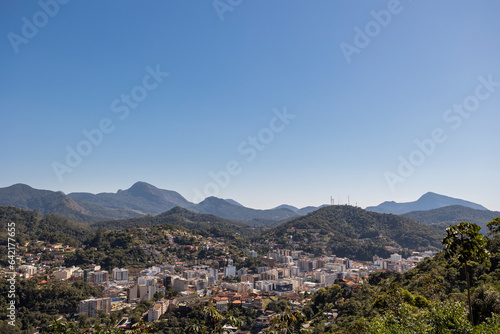Vista panoramica de Teresópolis, Rio de Janeiro, Brasil © Fagner Martins