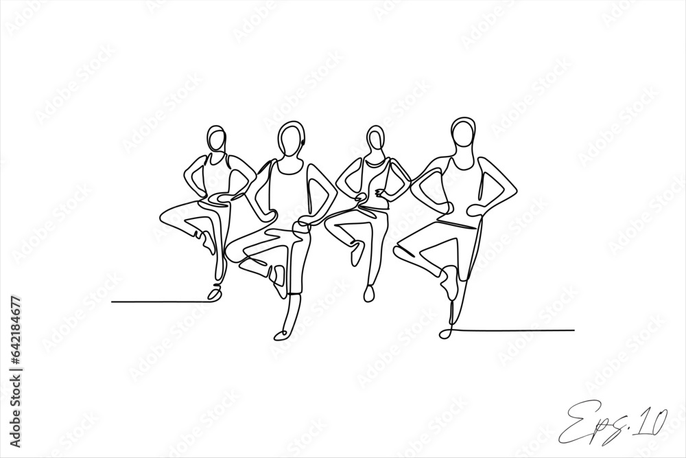 vector illustration
continuous line of gymnastic sport woman vector illustration
continuous line of gymnastic sport woman