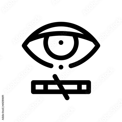 eye line icon