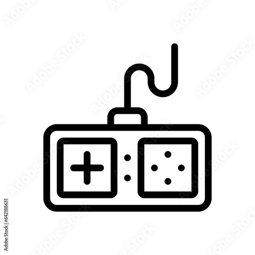 controler line icon photo