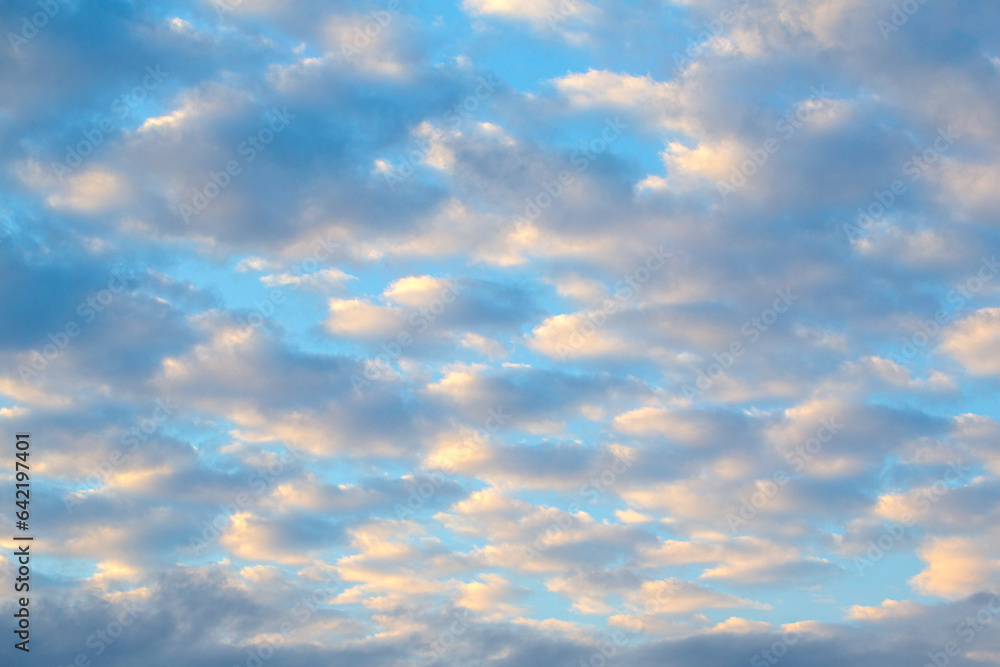 Obraz premium rare sunset clouds