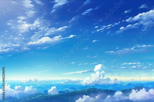 Heartfelt Serenity: A Breathtaking Anime Scenery in 4K for Your Desktop Wallpaper