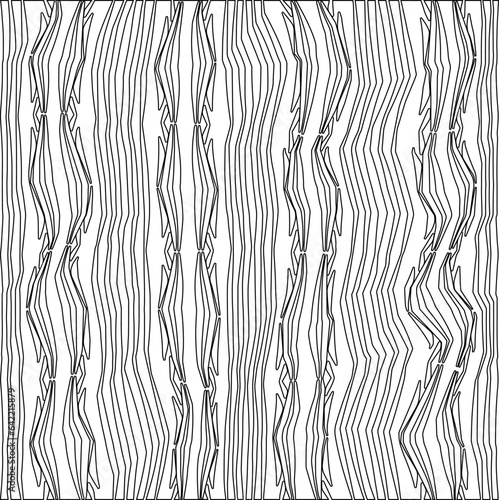 White background with black pattern. Texture with figures from lines.Line shape design.Abstract background for web page, textures, card, poster, fabric, textile. Monochrome graphic repeating design. 