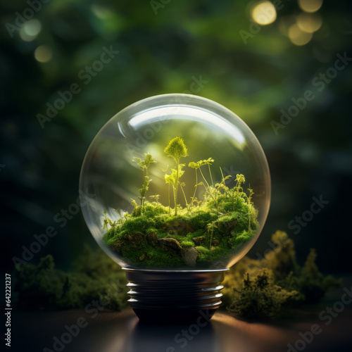 Idea of a green energy concept