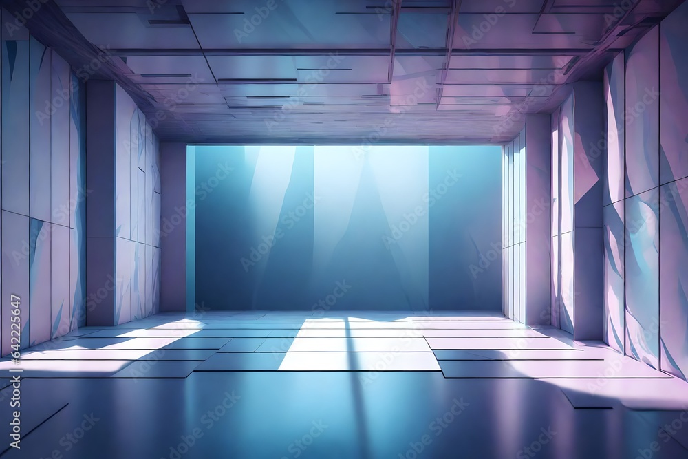 Fototapeta premium Abstract Empty Room 