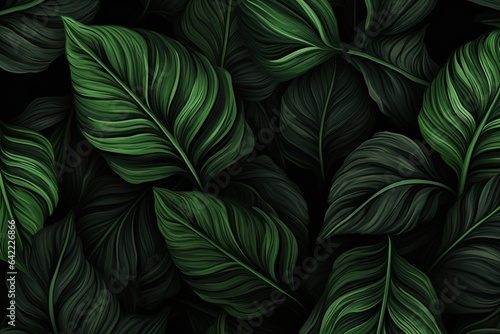 Verdant Greenery Bliss Leaves Wallpaper for a Fresh Aura Tropical Leaf Veins A Leaves Backdrop for Artistic Decor