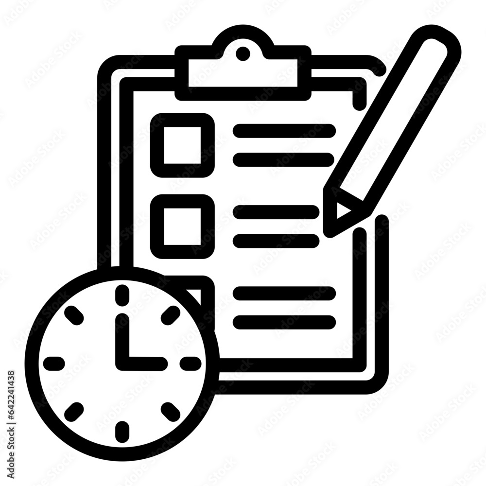 Examination Outline Icon Examination Outline Icon