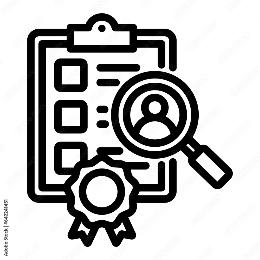 Standards Outline Icon Standards Outline Icon
