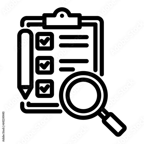 Evaluation Outline Icon