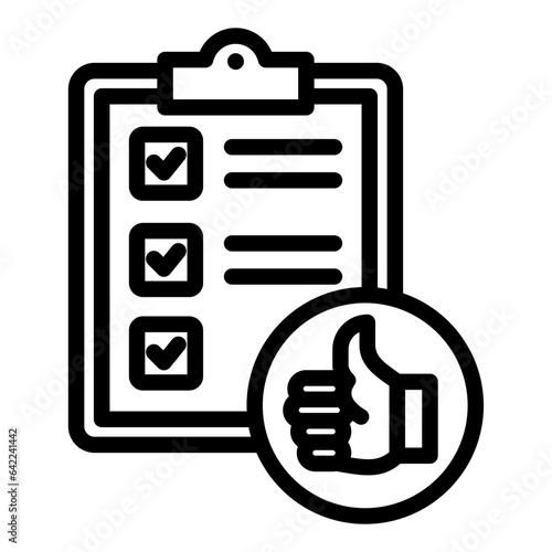 Grading Outline Icon