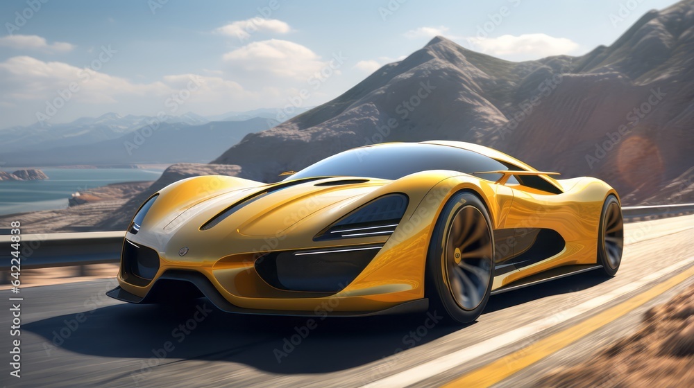 Naklejka premium Luxury Car Legacy: Timeless Icons of Elegance and Performance