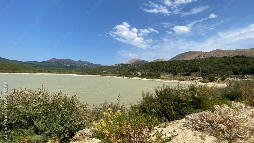 Gokceada Ugurlu Pond, Imbros, Canakkale, Turkey