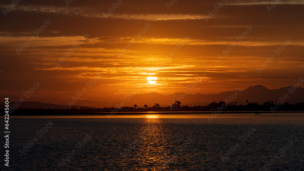 Epic sunset at Bluewater Bay, Port Elizabeth, South Africa
