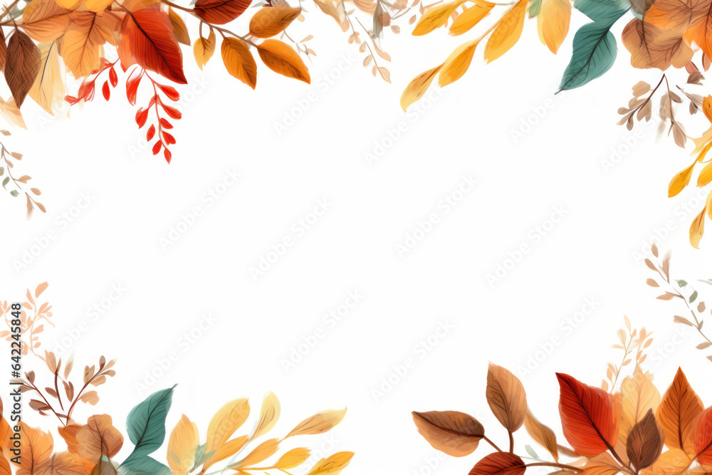 Captivating Autumn Illustration: Embracing the Fall Vibes. Generative AI Captivating Autumn Illustration: Embracing the Fall Vibes. Generative AI