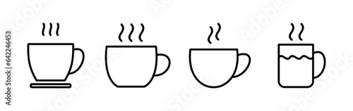 Cup coffee icon vector. coffee cup icon. mug