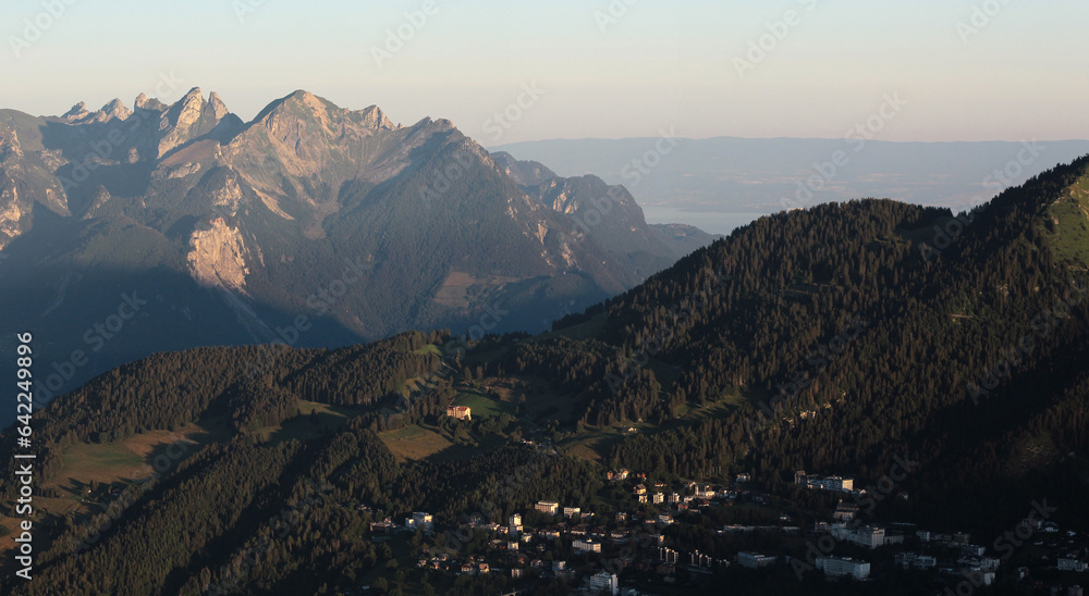 View Of A Mountain Range