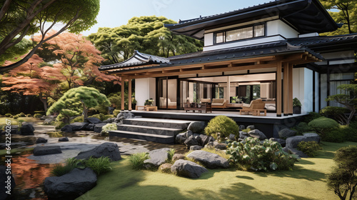 japanese classic style house design © Altair Studio